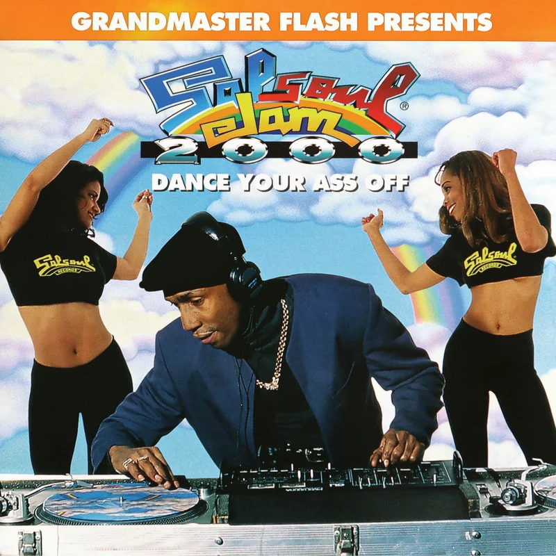 GRANDMASTER FLASH 'GRANDMASTER FLASH PRESENTS: SALSOUL JAM 2000'  25TH ANNIVERSARY 2LP