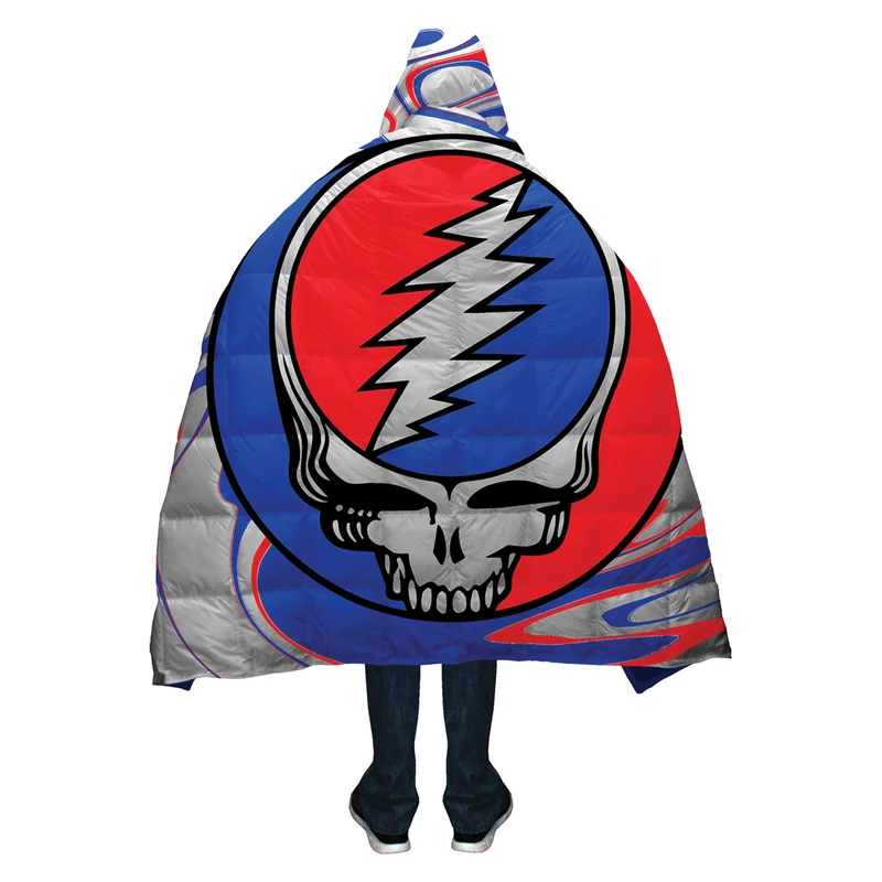 GRATEFUL DEAD FESTIVAL PONCHO silver