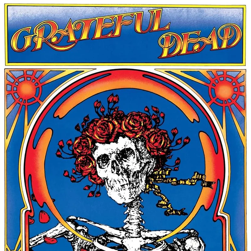 GRATEFUL DEAD - GRATEFUL DEAD (SKULL & ROSES) - 2-LP - VINYL LP