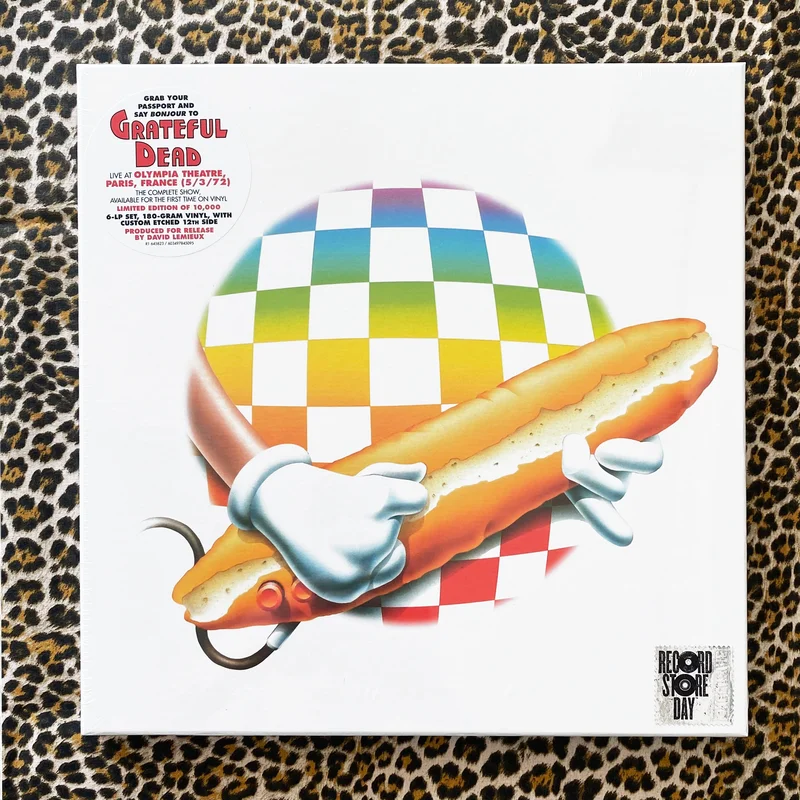 Grateful Dead: Olympia Theatre, Paris, France 5/3/72 12" box set (RSD 2021)