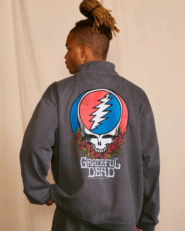 GRATEFUL DEAD - QUARTER ZIP UNISEX SWEATSHIRT