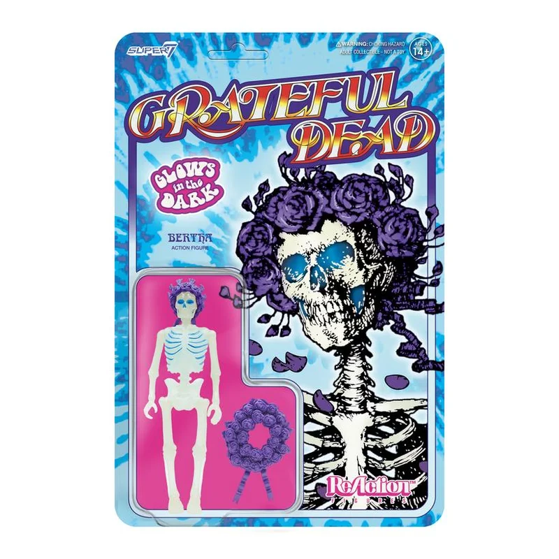 GRATEFUL DEAD REACTION FIGURE - BERTHA (GLOW)