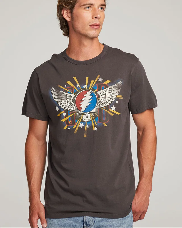GRATEFUL DEAD - SKULL AND WINGS T-SHIRT