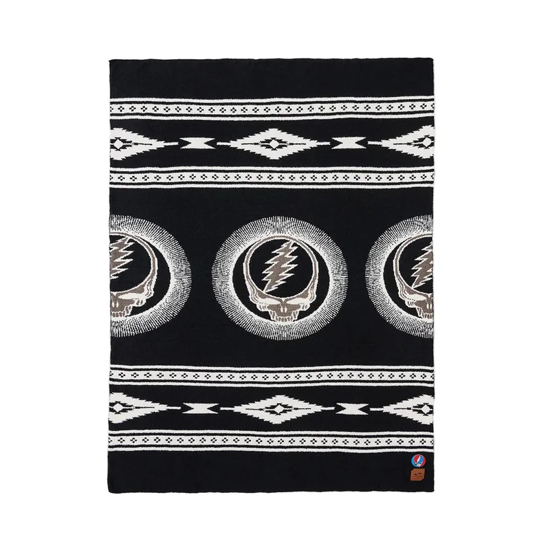 GRATEFUL DEAD x SLOWTIDE - FILLMORE PLUSH KNIT THROW BLANKET