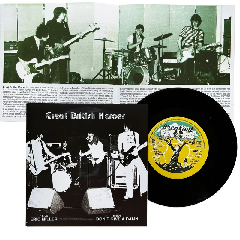 Great British Heroes: Eric Miller 7"