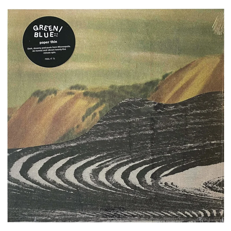 Green/Blue: Paper Thin 12" Violet Vinyl