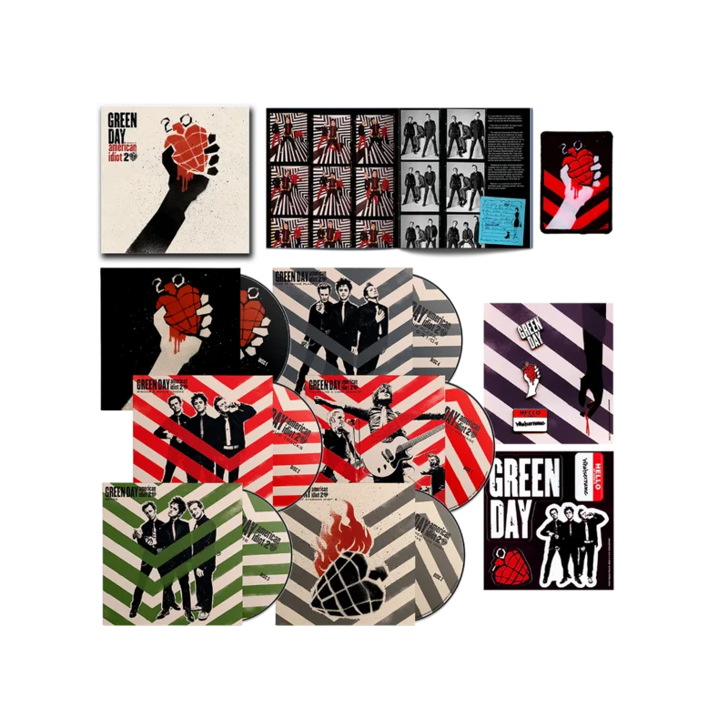 GREEN DAY - 20TH ANNIVERSARY DELUXE EDITION - 4 COMPACT DISC + 2 BLURAY - BOXED SET
