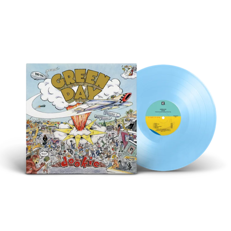 GREEN DAY 'DOOKIE' 30TH ANNIVERSARY LP - BABY BLUE