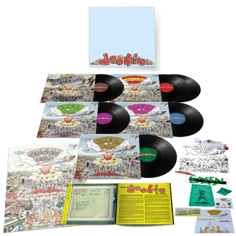 GREEN DAY 'DOOKIE' LP BOX SET - 30TH ANNIVERSARY DELUXE EDITION