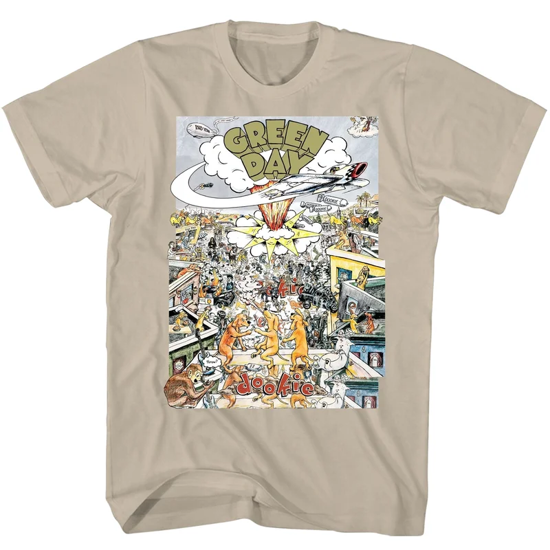 GREEN DAY DOOKIE T-SHIRTS Natural