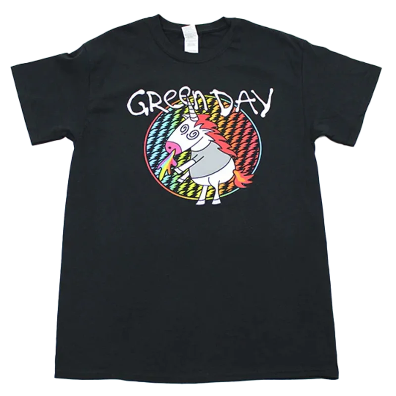 GREEN DAY 'PUKING UNICORN' T-SHIRT