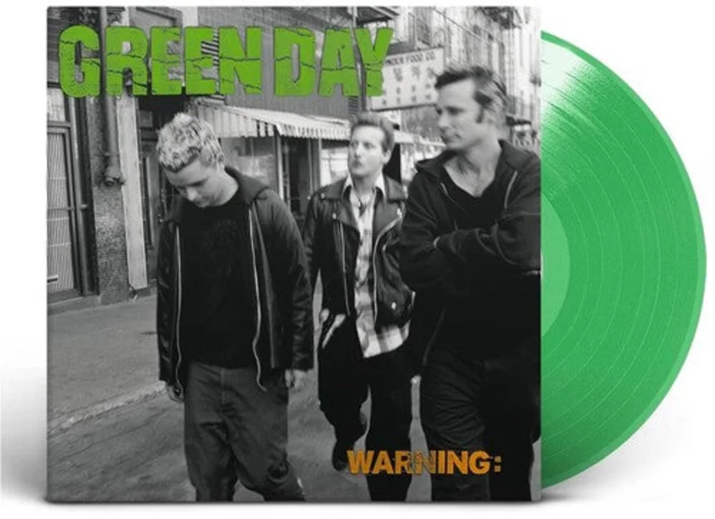 GREEN DAY 'WARNING' LP - FLUORESCENT GREEN