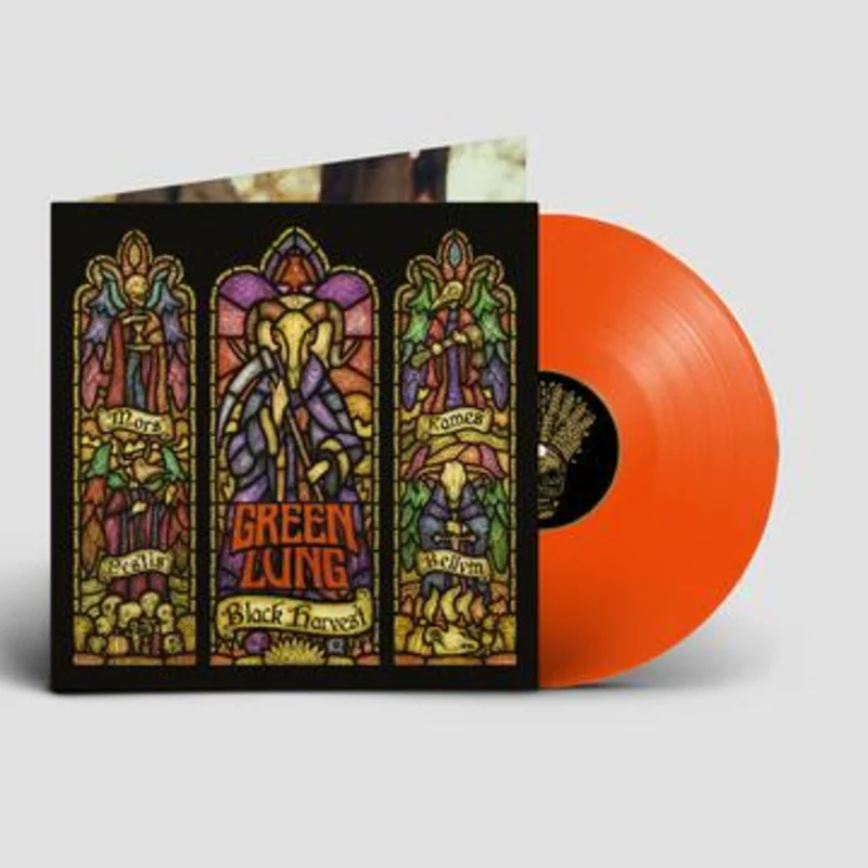 GREEN LUNG 'BLACK HARVEST' LP - ORANGE