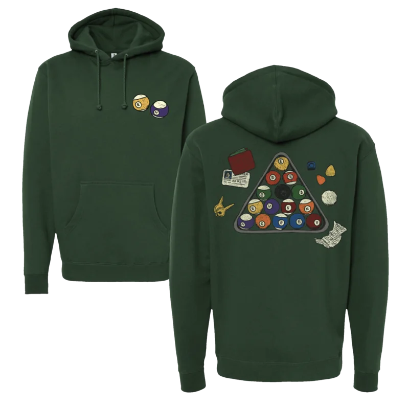 Green Pool Ball Hoodie