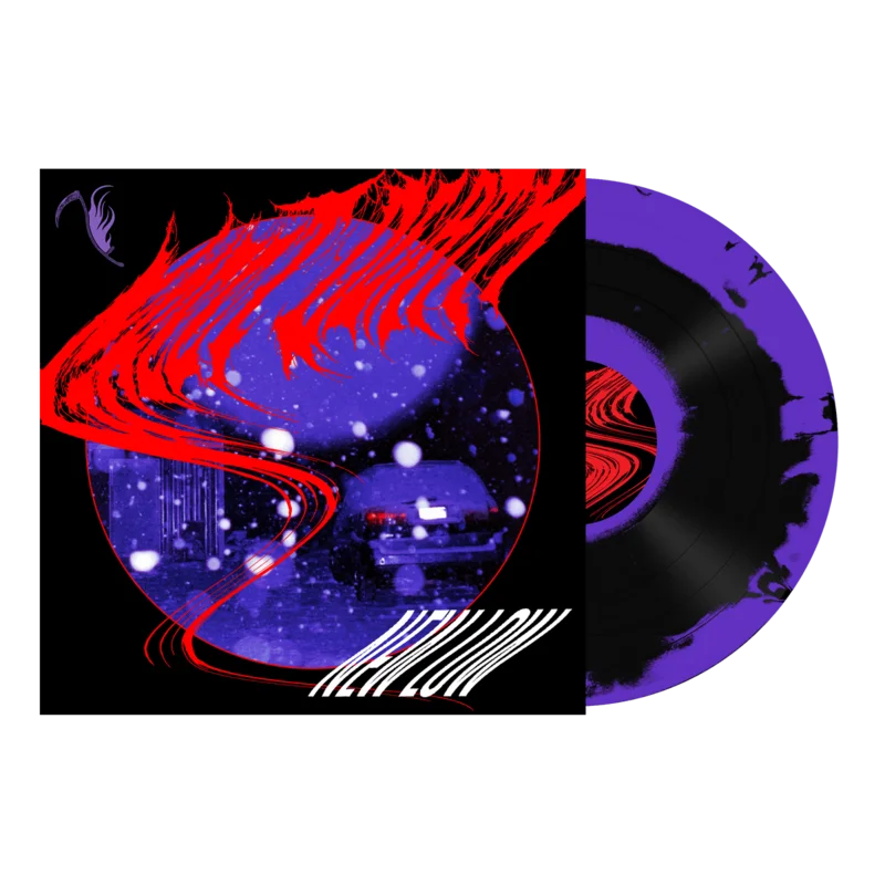 GREET DEATH 'NEW LOW' 12" EP - PURPLE/BLACK