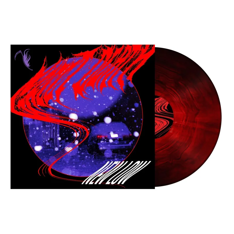 GREET DEATH 'NEW LOW' 12" EP - RED/BLACK/GALAXY