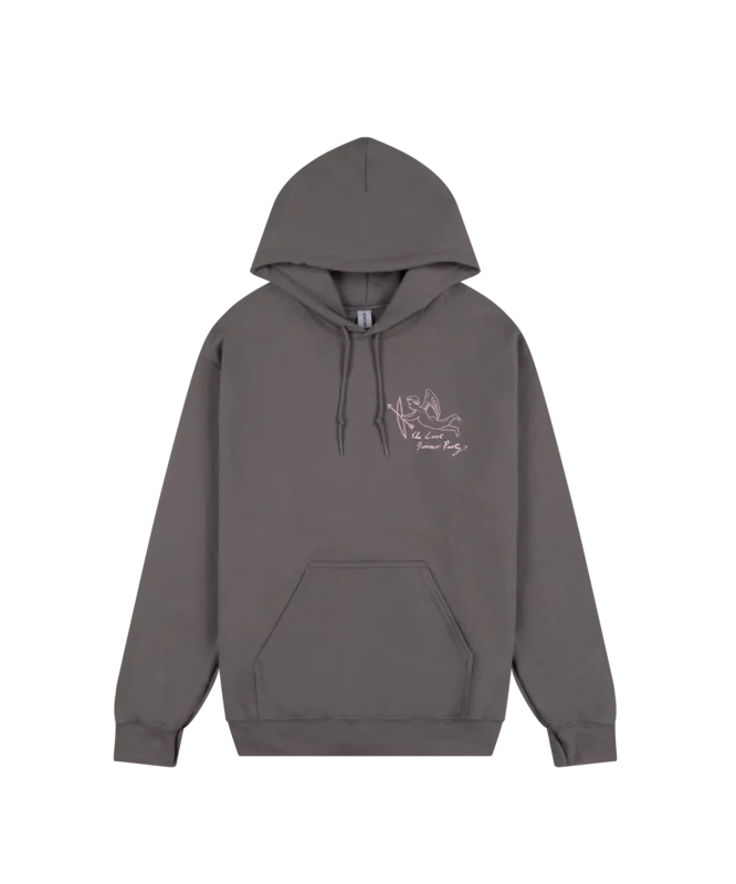 Grey Cherub Hoodie
