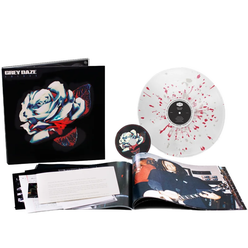 GREY DAZE 'AMENDS' LP+CD - DELUXE EDITION - BONE/RED/SPLATTER