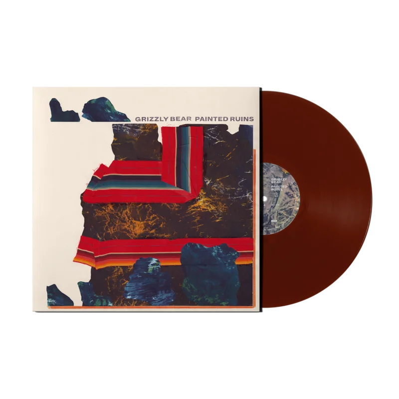 GRIZZLY BEAR 'PAINTED RUINS' 2LP - OXBLOOD