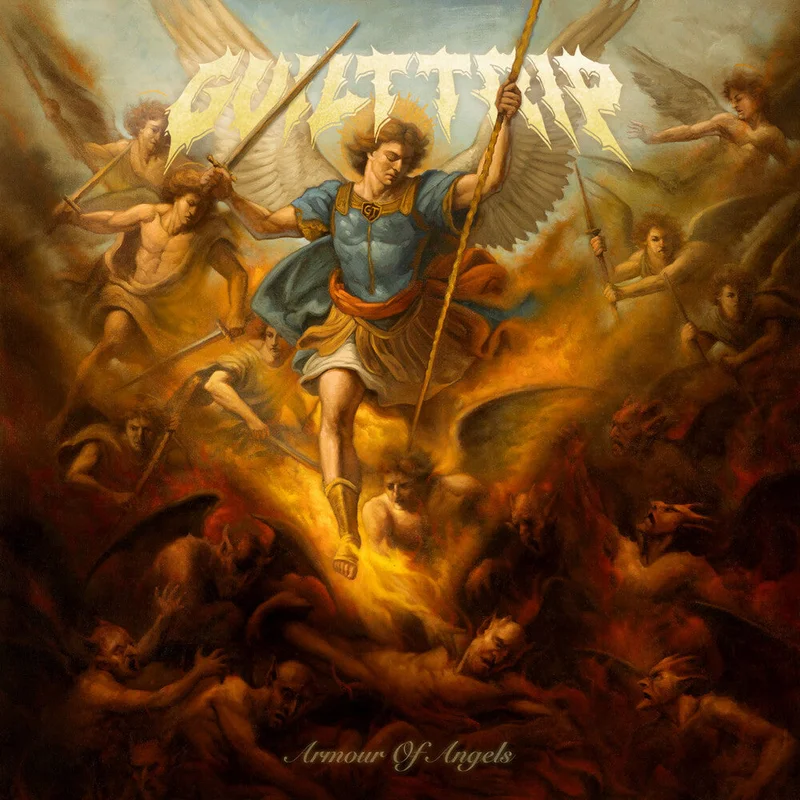 Guilt Trip: Armour Of Angels 12" (Burn Orange vinyl) (PRE-ORDER)