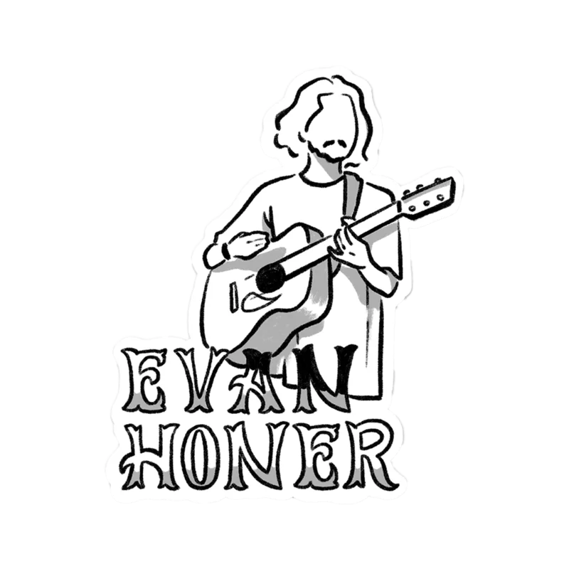 Guitar Sticker