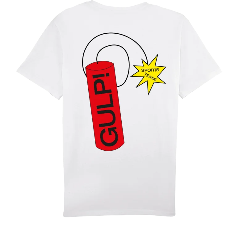 Gulp! White Tee