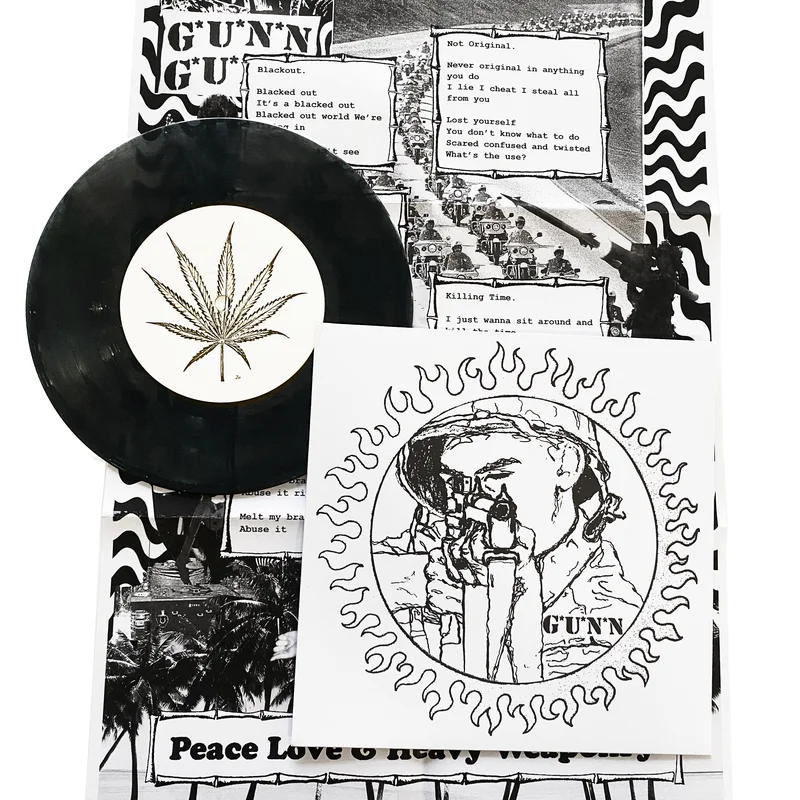 GUNN: Peace Love and & Heavy Weaponry 7"