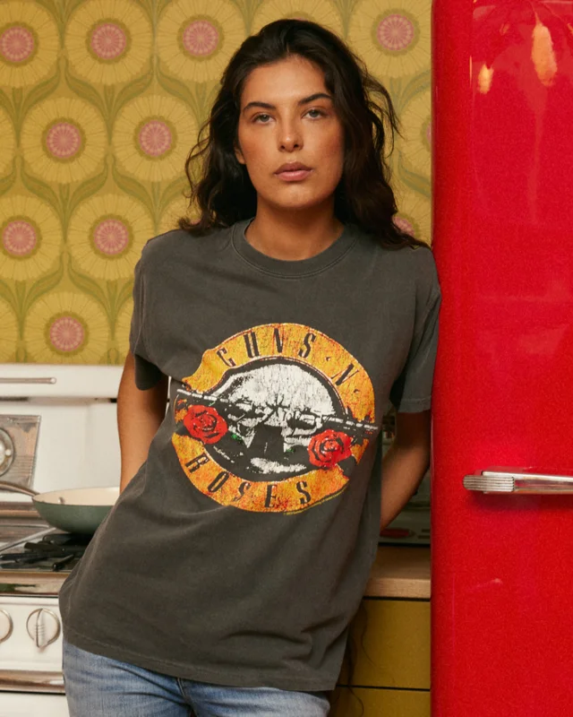 GUNS N' ROSES - LOGO T-SHIRT Vintage Black