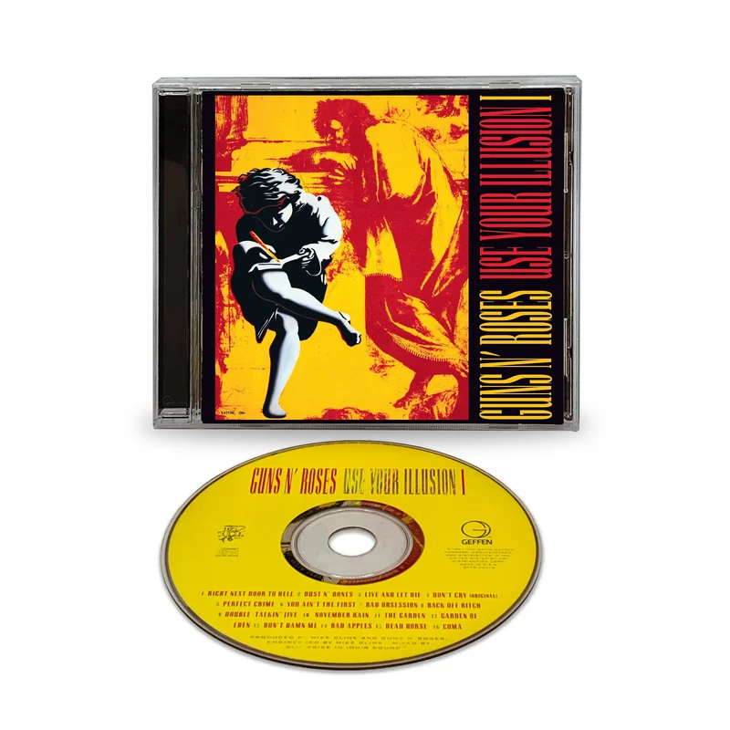 GUNS N' ROSES 'USE YOUR ILLUSION 1' REMASTERED 2022 VERSION CD