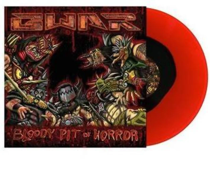 GWAR 'BLOODY PIT OF HORROR' LP - BLACK/RED
