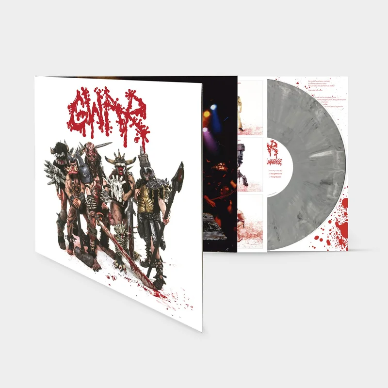 GWAR SCUMDOGS OF THE UNIVERSE' 30TH ANNIVERSARY 2LP - GREY MARBLE
