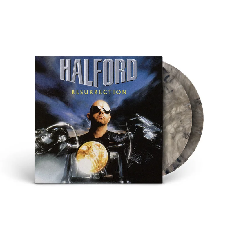 HALFORD RESURRECTION 2LP - EXCLUSIVE - LTD. 300 - COBALT/SILVER/SWIRL