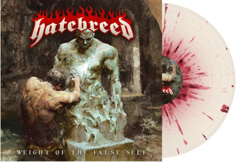 HATEBREED 'WEIGHT OF THE FALSE SELF' LP - BONE SPLATTER