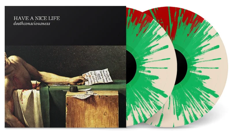 HAVE A NICE LIFE DEATHCONSCIOUSNESS 2LP - EXCLUSIVE - LTD. 200 -  BLOOD RED/BONE/KELLY GREEN/SPLATTER