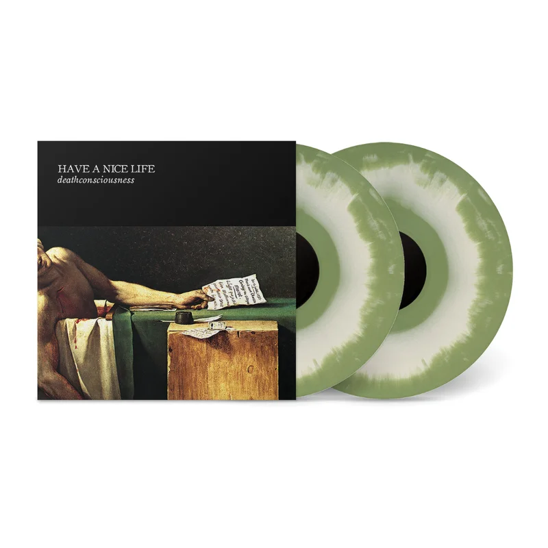 HAVE A NICE LIFE DEATHCONSCIOUSNESS 2LP - EXCLUSIVE - LTD. 300 - OLIVE GREEN/WHITE