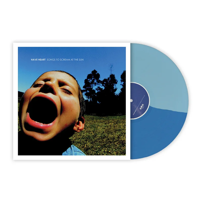HAVE HEART SONGS TO SCREAM AT THE SUN LP - EXCLUSIVE - LTD. 300 -  OPAQUE AQUA BLUE/OPAQUE BABY BLUE