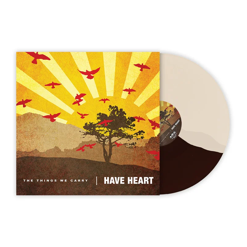 HAVE HEART THE THINGS WE CARRY LP - EXCLUSIVE - LTD. 300 -  OPAQUE BONE WHITE/OPAQUE BROWN