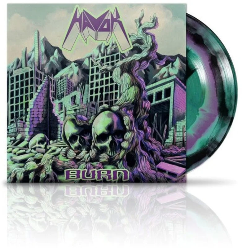 HAVOK 'BURN' LP - BLACK/PURPLE