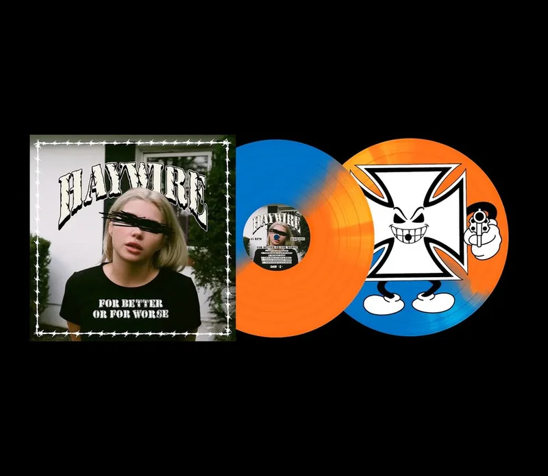 Haywire: For Better Or For Worse 12" (blue/orange vinyl)
