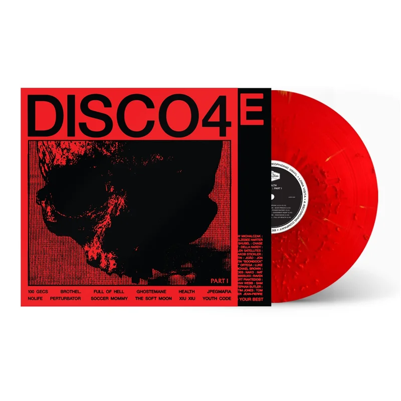 HEALTH DISCO4 LP - LTD. - TRANSLUCENT RED/RED/SPLATTER