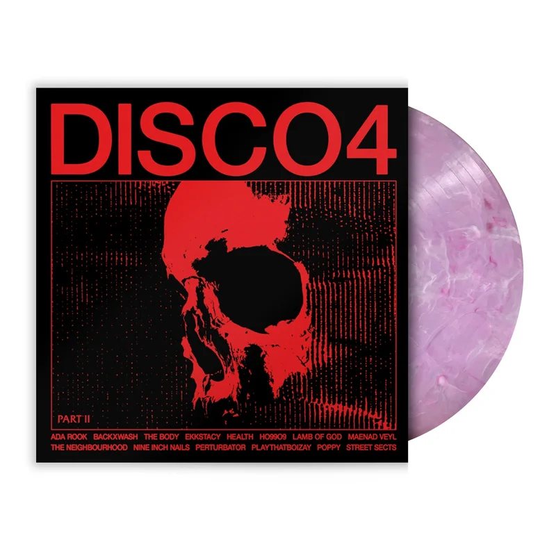 HEALTH DISCO4 - PART II LP - EXCLUSIVE - LTD. 500 - PINK/WHITE/SWIRL