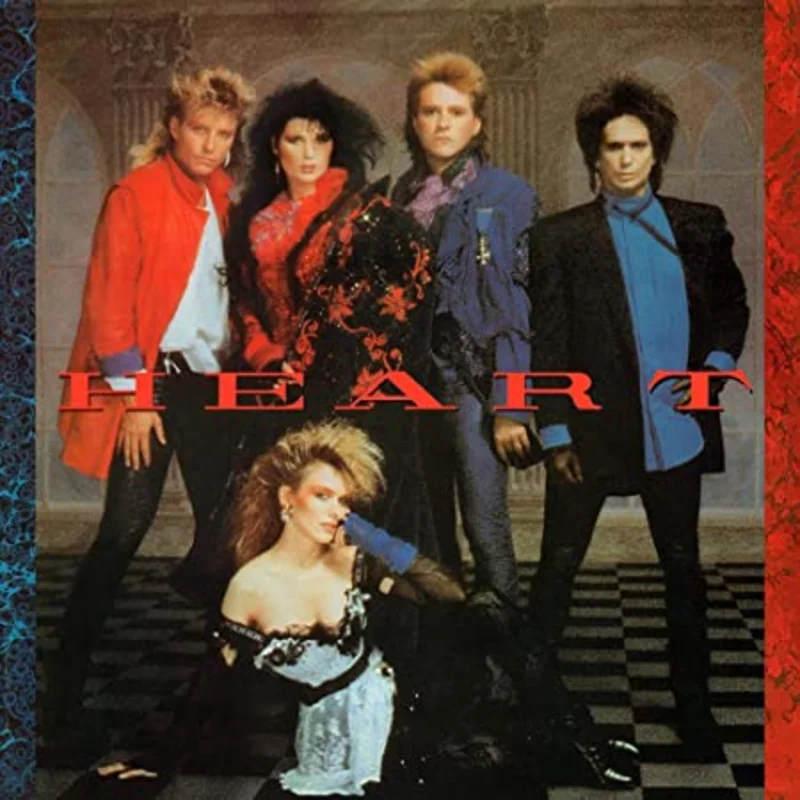 HEART 'HEART' VALENTINES EDITION LP - RED