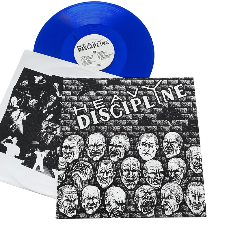 Heavy Discipline: S/T 12" Blue Vinyl