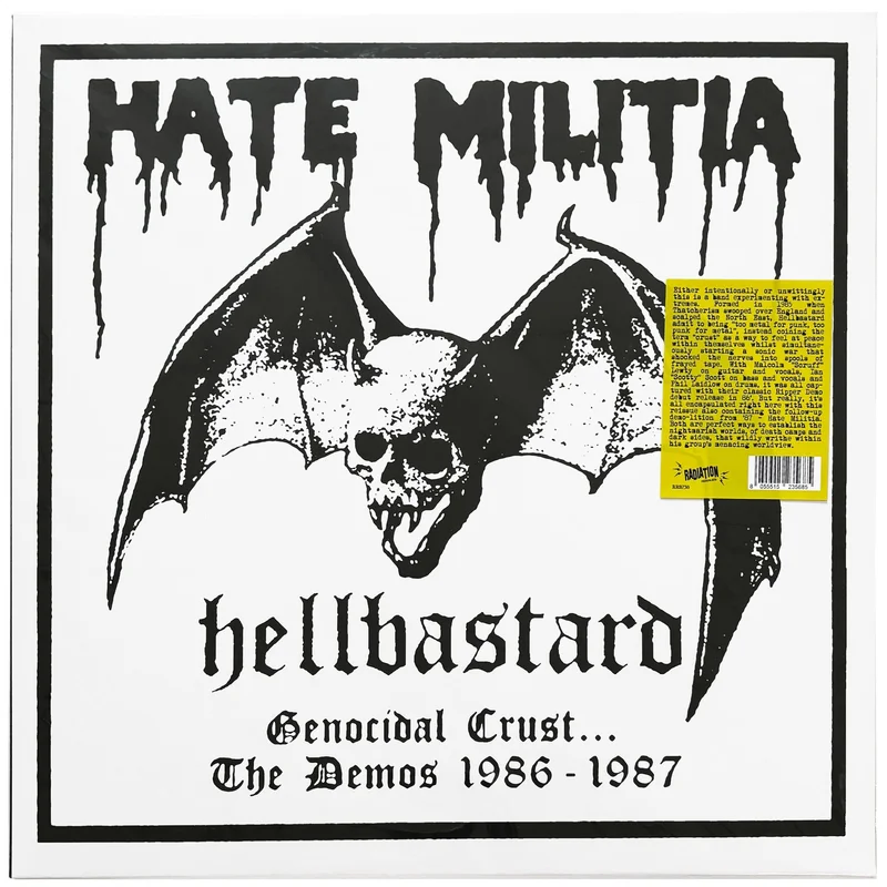 Hellbastard: Genocidal Crust - The Demos 1986-1987 12"