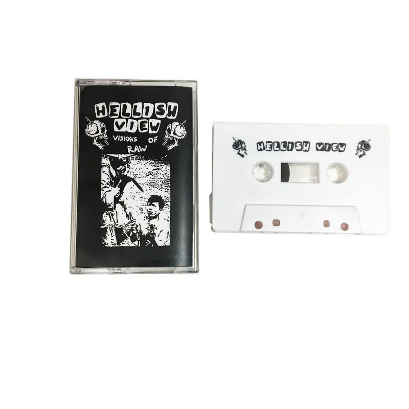 Hellish View: Visions of Raw cassette