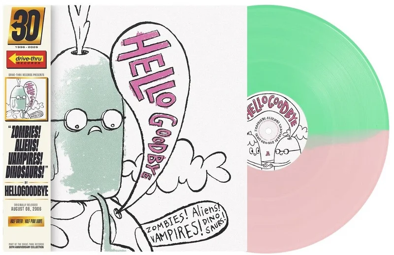 Hellogoodbye: Zombies Aliens Vampires Dinosaurs (20th Aniv) 12" (PRE-ORDER)