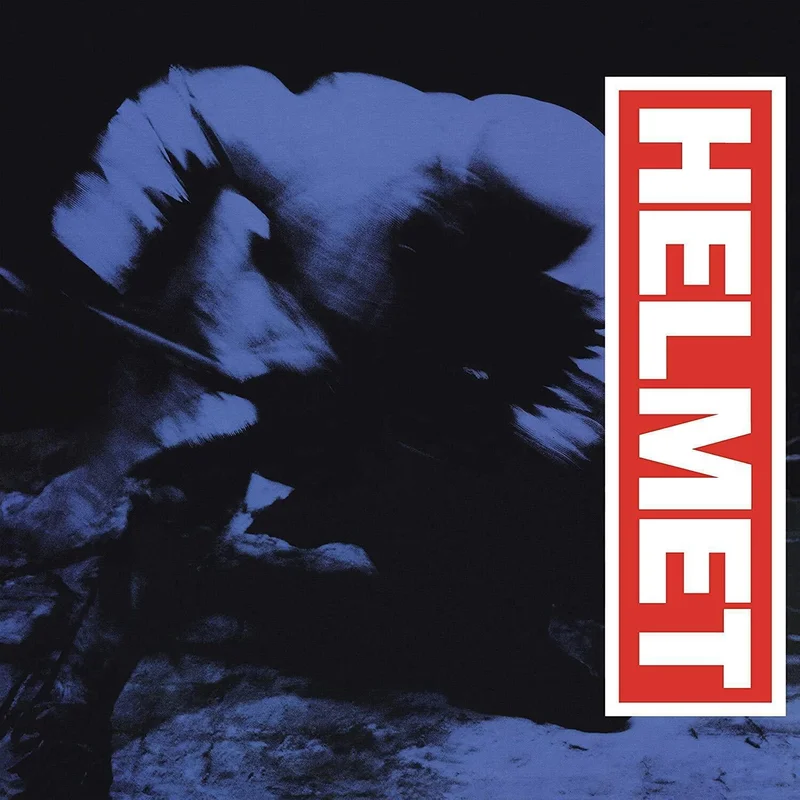 HELMET - MEANTIME - RED AND BLUE COLOR - VINYL LP