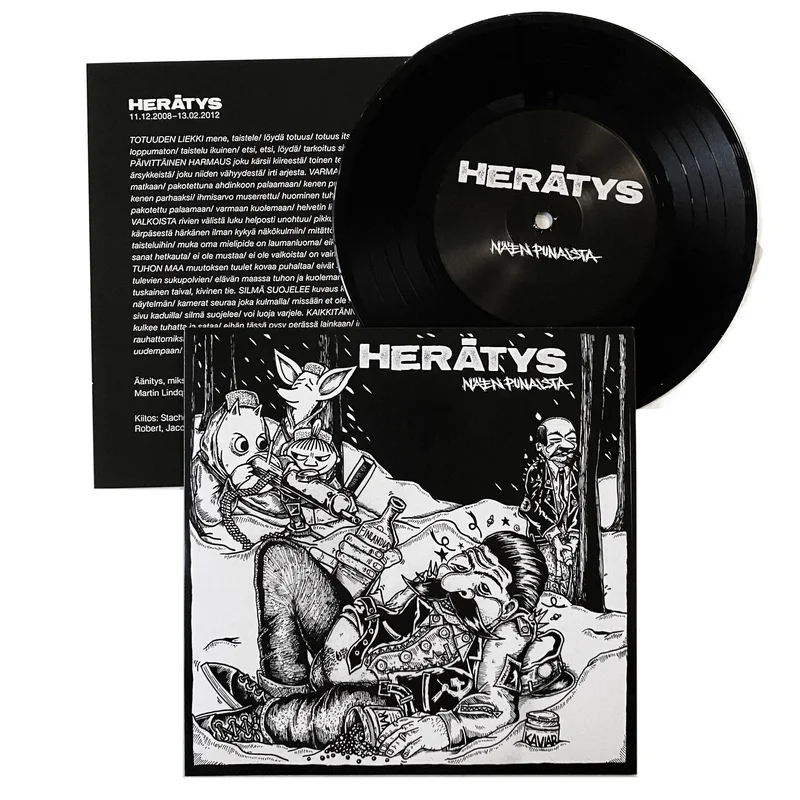 Heratys: Naen Punaista 7"