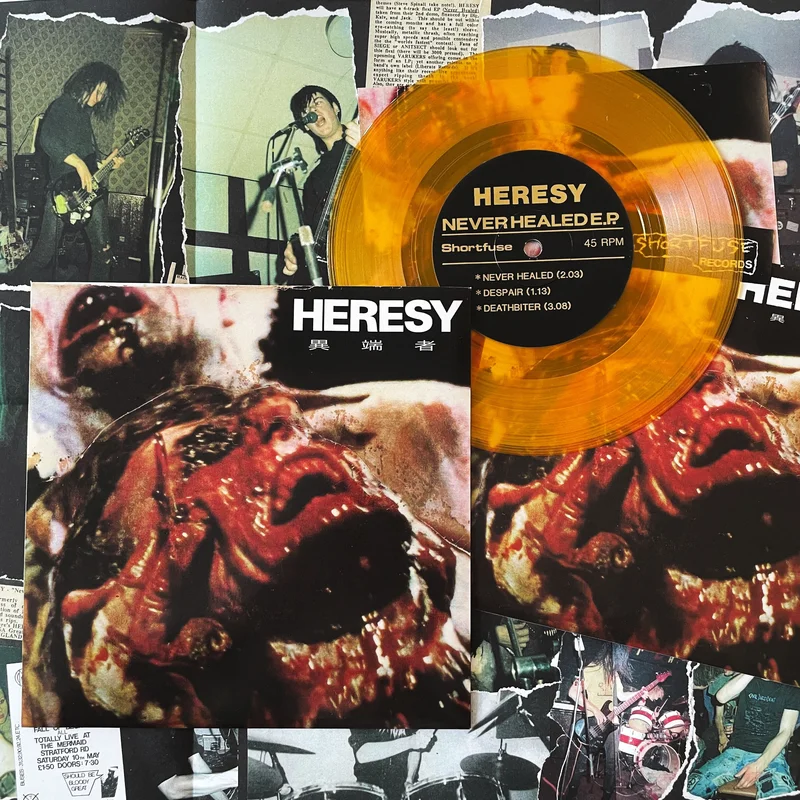 Heresy: Never Healed 7"