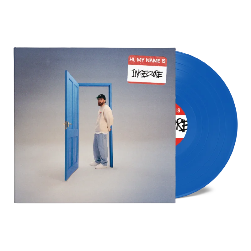 hi, my name is insecure - light blue vinyl